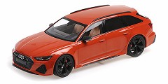 Audi RS6 avant 2019 orange metallic