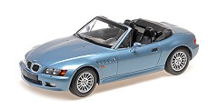 BMW Z3 roadster 1997 light blue metallic