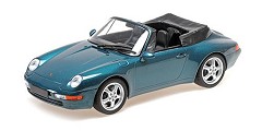Porsche 911 (993) cabriolet 1994 green
