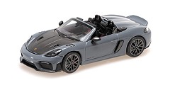 Porsche Spyder RS 2023 grey w/ Weissach