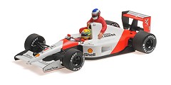 McLaren MP4/6 A. Senna w/ Alesi rding GP