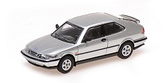 Saab 900 coupe 1995 silver metallic