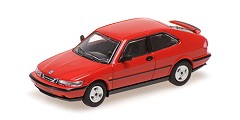 Saab 900 coupe 1995 red