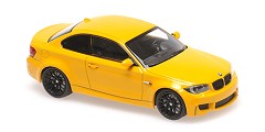 BMW 1 M-coupe 2011 yellow