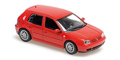 VW Golf IV 1999 red